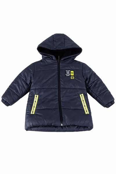 Jaju Baby Παιδικό πουπουλένιο παλτό με κουκούλα για αγόρια – Χειμερινό παλτό ...