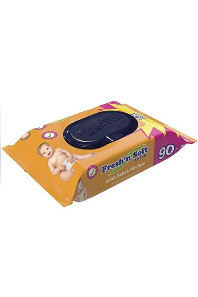 ASPARTAM 10 قطع مناديل مبللة فريش-إن سوفت كلاسيك 90 قطعة