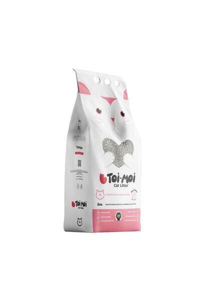 Toi Moi Bebek Pudralı İnce Taneli Topaklanan Bentonit Kedi Kumu 10 kg