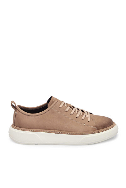 Tergan Vizon Hakiki Nubuk Deri Erkek Sneaker - E25I1AY57165-B21