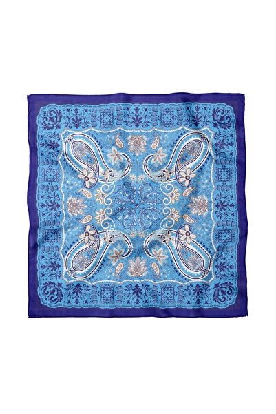Sultan İpek Shawl Ethnic Pattern Scarf / Bandana 70X70Cm