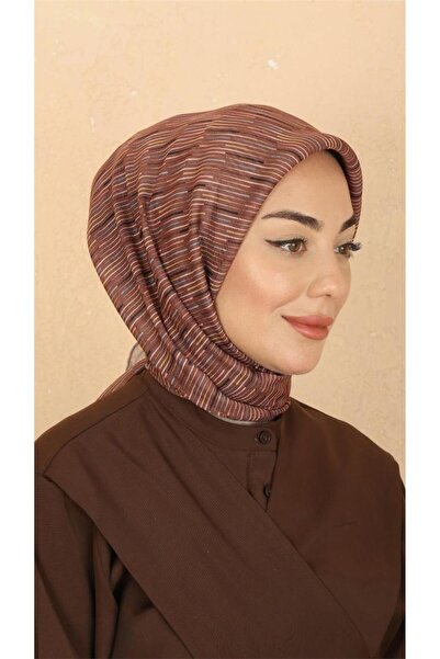 locella Lo'cella Pamuklu Soft Eşarp 4528-2 Taba