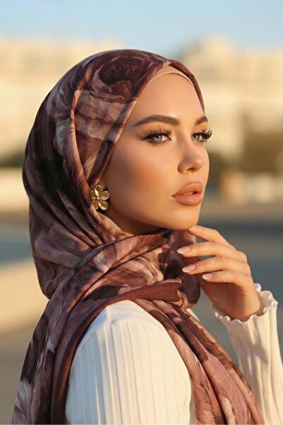 Vamelya Șal din bumbac cu textură, Seria de semnătură italiană Rosa