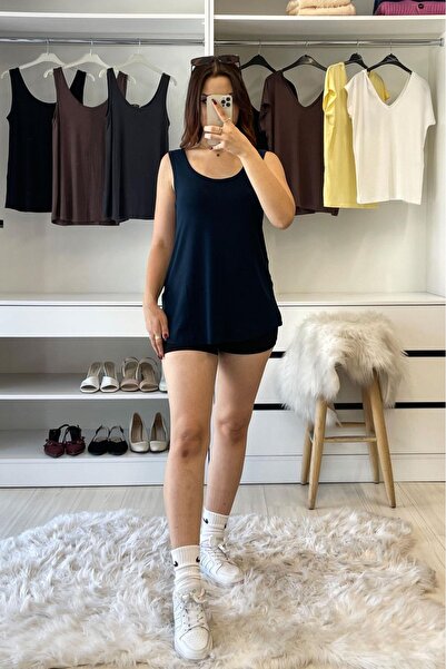 Secret Basic Undershirt-Navy Blue Navy Blue