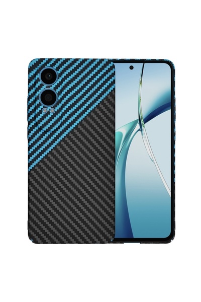 SKYDDAR INNOVATION Husă pentru OnePlus Nord CE4 Lite, textură de carbon, Carb...