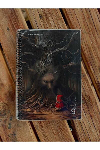 Gıpta Fairy Notes 80-листов тефтер с линии, спирална подвързия, твърда корица...