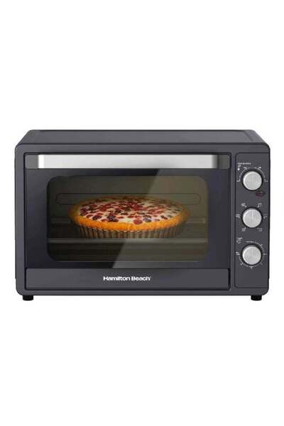 Generic Hamilton Beach 2200W Convection Toaster Oven Black 55 Liter
