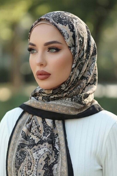 Vamelya Șal din bumbac Aria, cu textură, din seria italiană de semnătură