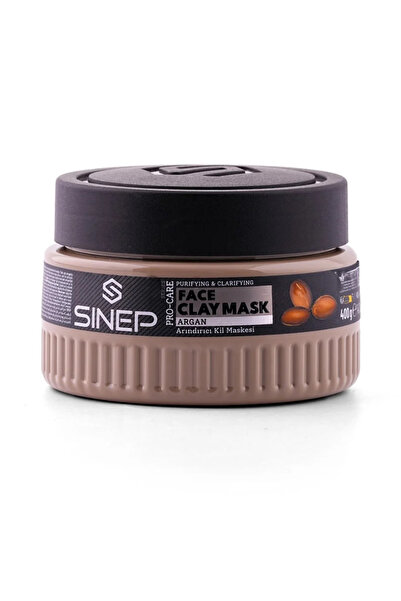 Sinep قناع طين الأرغان للوجه - 400 مل