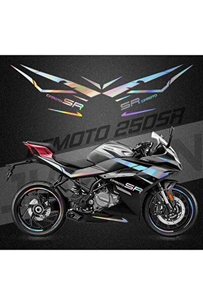 KAPLAMA MERKEZİ Cf moto 250 sr hologram sticker kaplama folyo