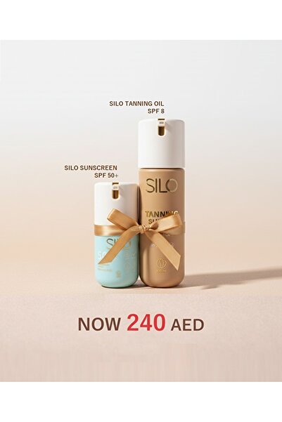 silo sunscreen SPF 50+ lightweight lotion, 50 ml + tanning coffee oil SPF 8 1...