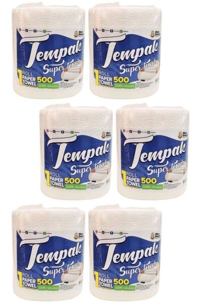 Tempak Prosoape de hârtie MIRAN 500GR x6 role