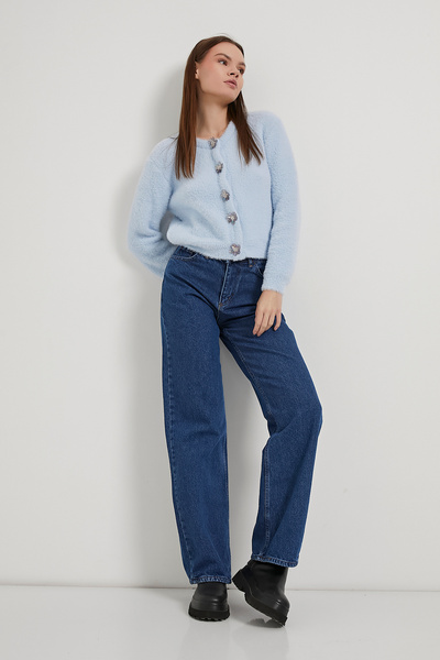 Arma Life Armalife 3049 high waist straight fit denim women's pants