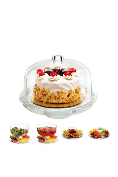 Parfait Elegant Design High Quality Multi-Function Cake Stand Clear