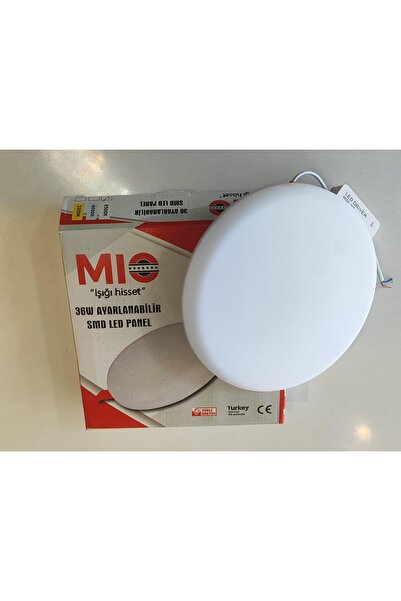 MİO 36W GÜN İŞIĞI AYARLANABİLİR SIVA ALTI YUVARLAK LED PANEL 3240 LÜMEN 6500 ...