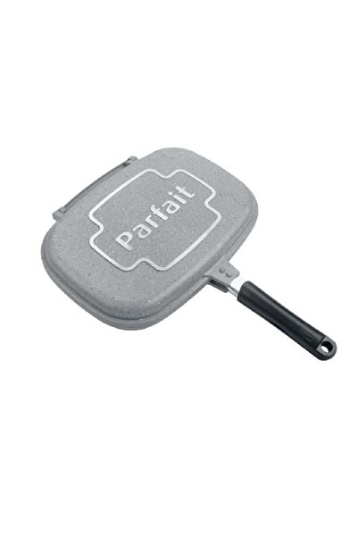 Parfait Double-Sided Marble Coated Frying Pan Grey And Black 36 Cm