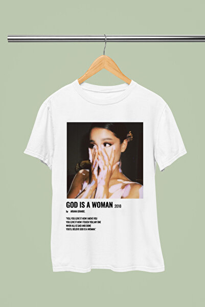 MAGORS تيشيرت أريانا غراندي مطبوع من القطن بأكمام قصيرة وقصة عادية للشباب وال...