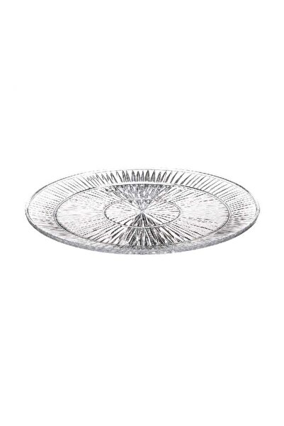 Generic Arrow Crystal Cut Design Contemporary Polystyrene Starburst Tray Clea...