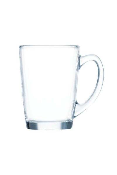 Luminarc 6-Piece Elegant and Durable Glass Tea Cup Set Clear 160 ml