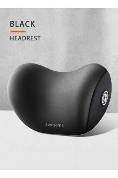 Leon Lifestyle Awesome Car Seat Head Rest Neck Pillow Black