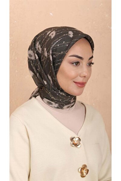 locella Lo'cella Pamuklu Soft Eşarp 4531-4 Yeşil