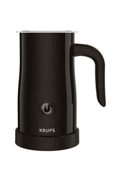 Krups 2-Mode Easy to Use Touch Panel Milk Frother Black 150 ml