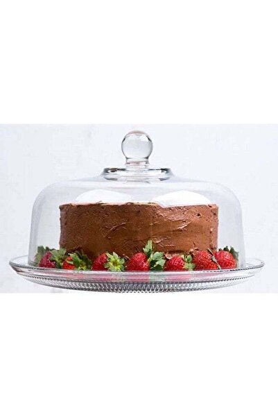 Anchor Hocking 2-Piece Canton High Quality Cake Serving Set Clear