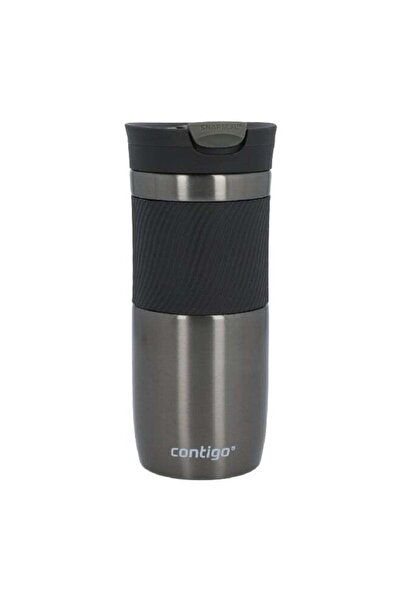 Contigo Byron Stainless Steel Dishwasher Safe Thermal Mug Gunmetal 470 ml