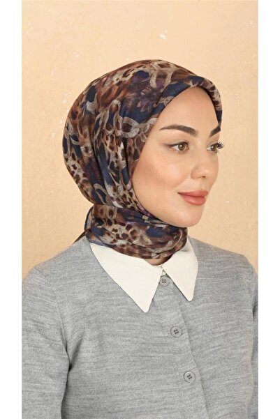 locella Lo'cella Pamuklu Soft Eşarp 4529-3 Lacivert