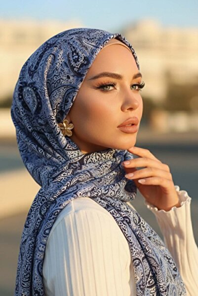 Vamelya Șal din bumbac Aria, cu textură, din seria italiană de semnătură