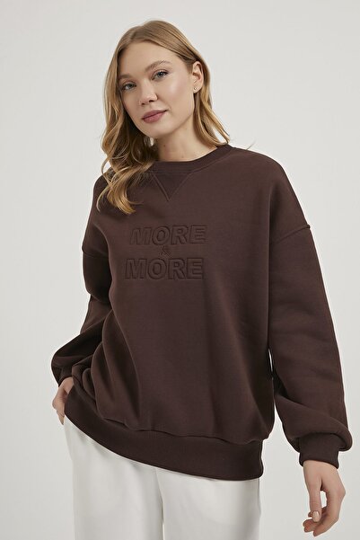 Arma Life ARMALIFE 1558 SWEATSHIRT DE DAMĂ SUPRADimensionat CU DETALIU GULER ...