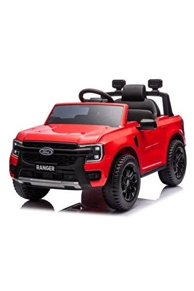 Ford Masinuta electrica copii Ranger Red cu licenta,scaun din piele ecologica...