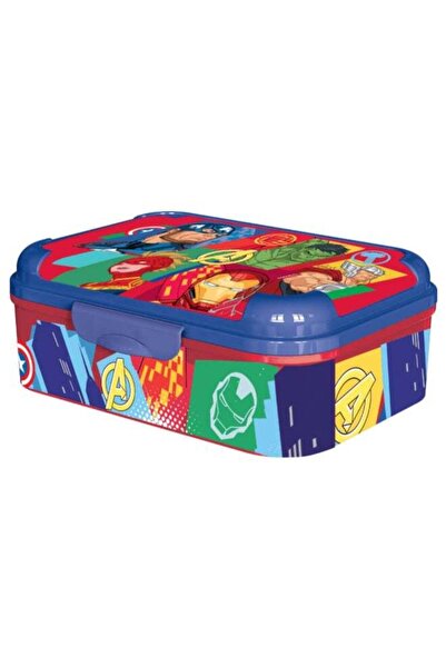 Stor Avengers 7 Wonders Asker Plastic Rectangular Lunch Box