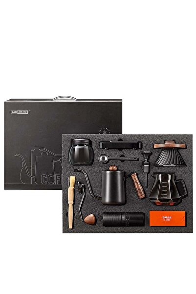 Generic PAKCHOICE 10 Pcs Drip Coffee Maker Set V60 Drip Coffee Set with Goose...