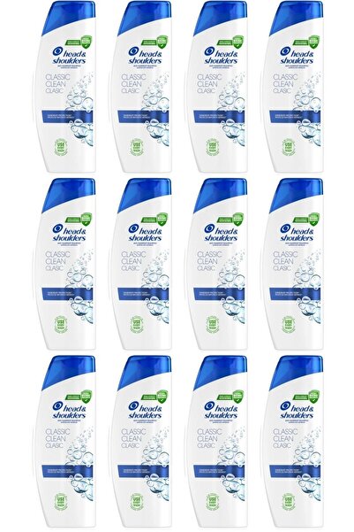 Head & Shoulders H&S Shampoo 200ML CLASSIC CLEAN 2IN1 x12