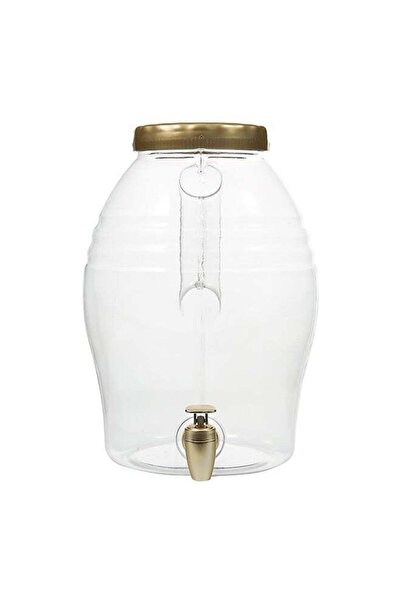 ARROW موزع مشروبات إيليت ذو فوهة واسعة وخالي من مادة BPA مع مقبض، شفاف وبرونز...