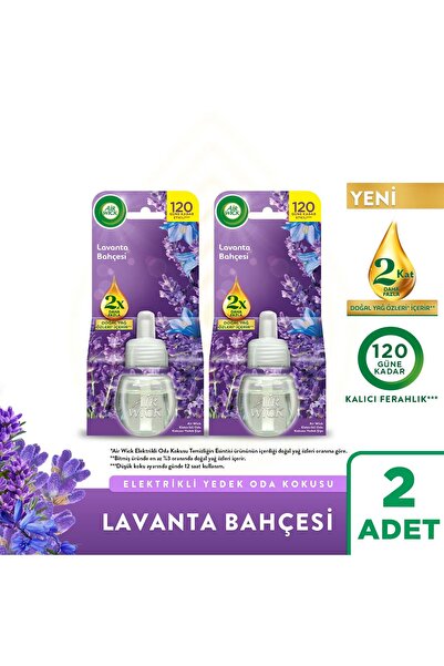 Air Wick Elektrikli Oda Kokusu Yedek Şişe Lavanta Bahçesi 2x19 ML