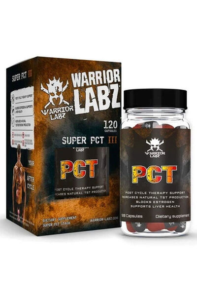 WARRIOR LABZ ووريور لابس بي سي تي تيست بوست تريبولوس مع نايكولاجين للكبد وشوك...