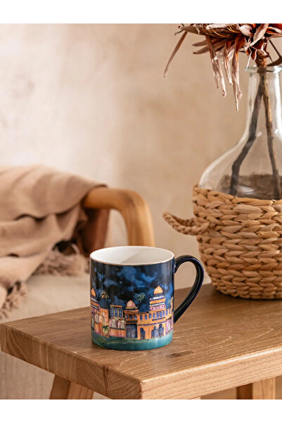 LC Waikiki Lcw Home Mixed Printed Porcelain Mug 320 ml