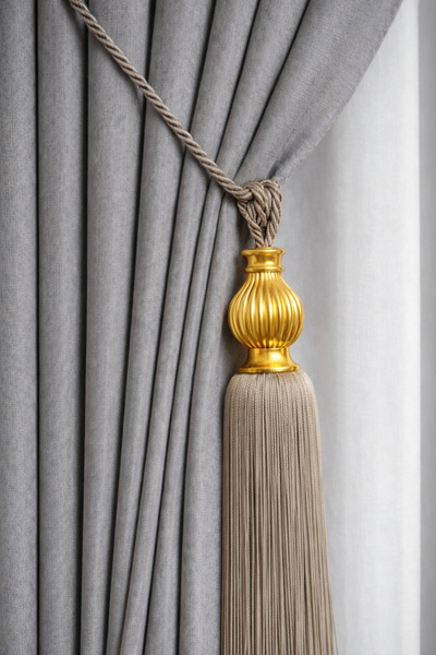 Cortibo Золотий кульковий стельовий бракольний аксесуар для збору штор Візон