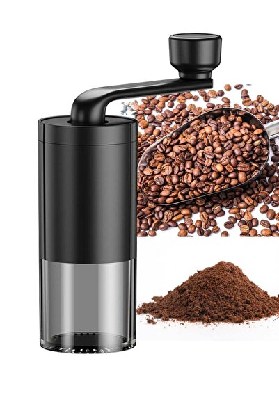 TDAO Manual Small Conical Burr Coffee Grinder