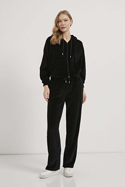 Arma Life Armalife 0110 Velvet Waist Tie-Up Women's Track Suit Set