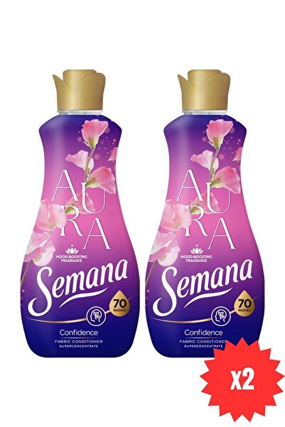 Semana Laundry Conditioner AURA CONFIDENCE 1.4L X2
