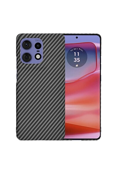 SKYDDAR INNOVATION Husă pentru Motorola Edge 50 Pro, textură de carbon, Carbo...