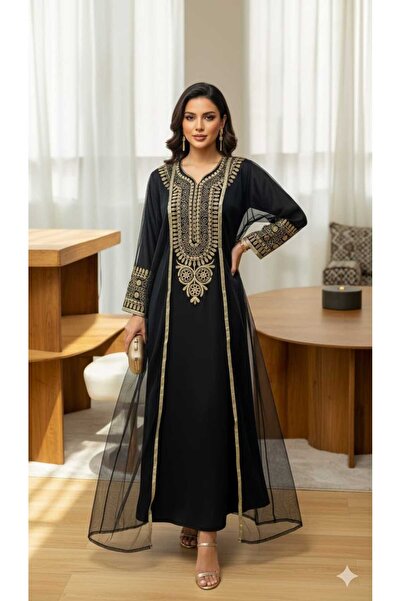 SERA traditional black jalabiya