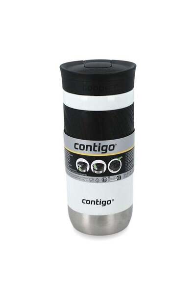 Contigo Byron 2.0 Snapseal Technology Vacuum Insulated Travel Mug Salt and Bl...