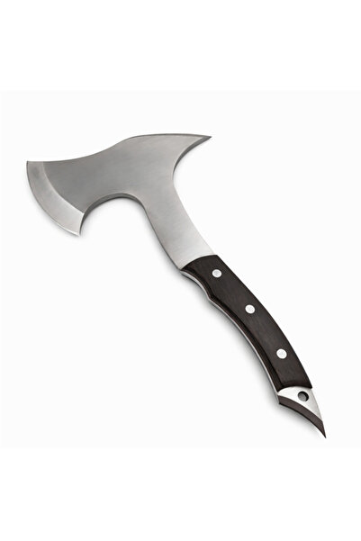 Depox Multifunctional steel axe with ergonomic handle and glass breaker, 31 c...