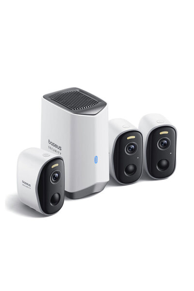 Baseus 2K Smart Outdoor Surveillance Camera Kit
