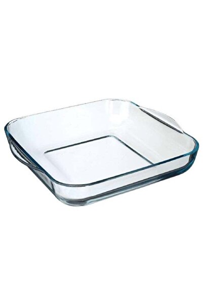 Generic Elegant Design Square Glass Baking Dish Clear 29 cm