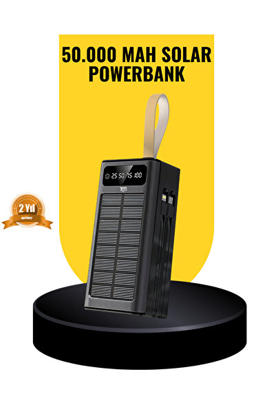 Najmaddin Tekno dean 2026 Taşınabilir Güneş Panelli Powerbank Çoklu Cihaz Şar...